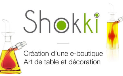 Shokki – E-commerce sur l’art de table et de la décoration